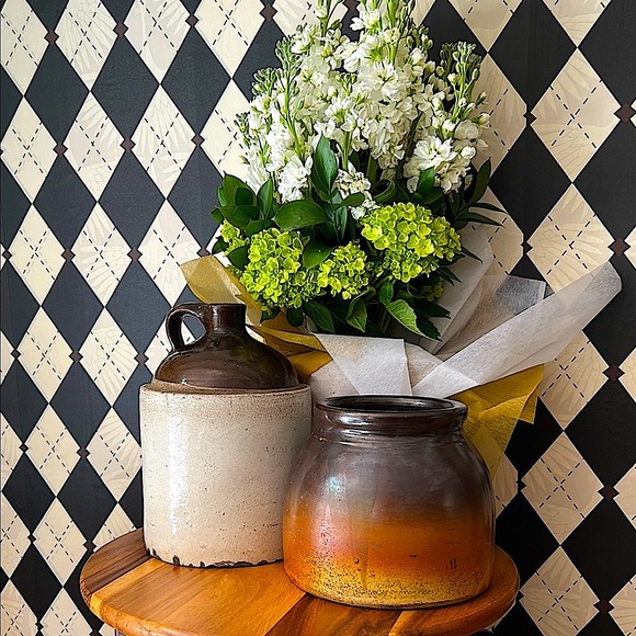 Antique Stoneware Jug | Rustic Primitive Crock | Early American Pottery - Picture 11 of 14